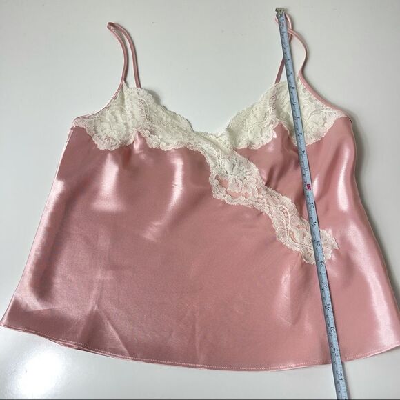 Victoria’s Secret Vintage 80s 90 Gold Label Satin Silky Cami Panty Set S M Retro - Picture 15 of 16